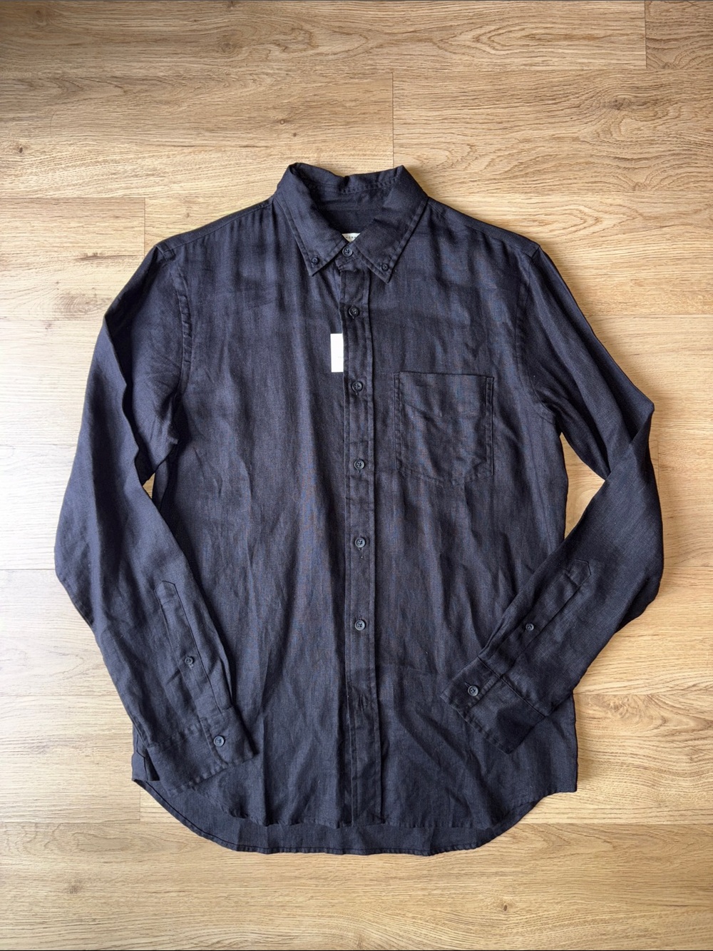 Club Monaco Linen Button Down Men’s S